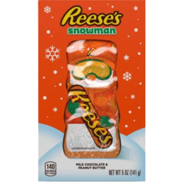 Hershey Reese's Peanut Butter Snowman Christmas 6x5oz