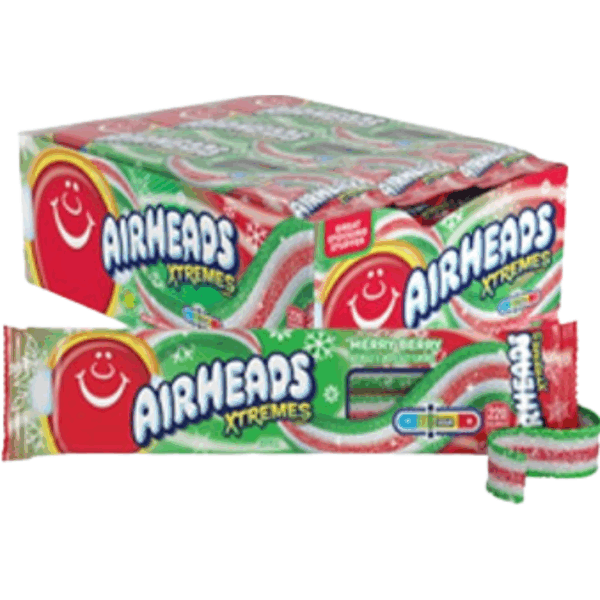 Airheads Xtreme Belts Merry Berry Christmas 18