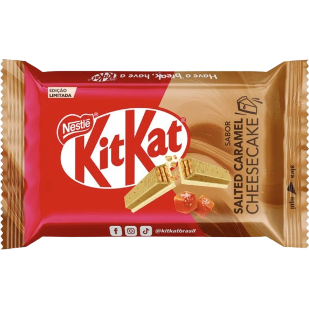 Nestle Kit Kat Salted Caramel Cheesecake 24x41.5g Nestle Kit Kat Salted Caramel Cheesecake 24x41.5g