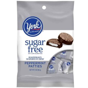 Hershey York Peppermint Patties Sugar Free 12x3oz