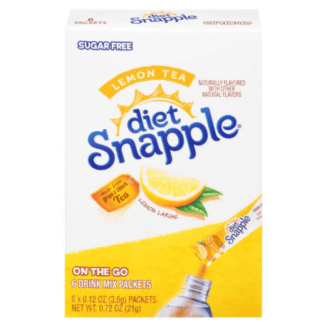 Snapple Tea Single To Go Zero Sugar Peach Tea 12 - Pacific Candy East
