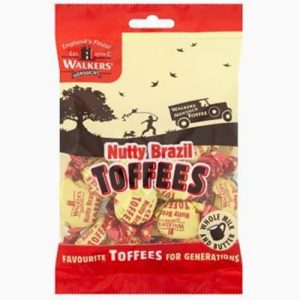 Walkers Nutty Brazil Toffee British 12x150g