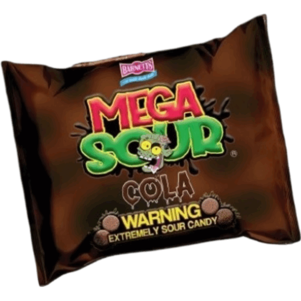 Barnetts Mega Sour Cola British 12x104g