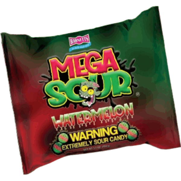 Barnetts Mega Sour Watermelon British 12x104g