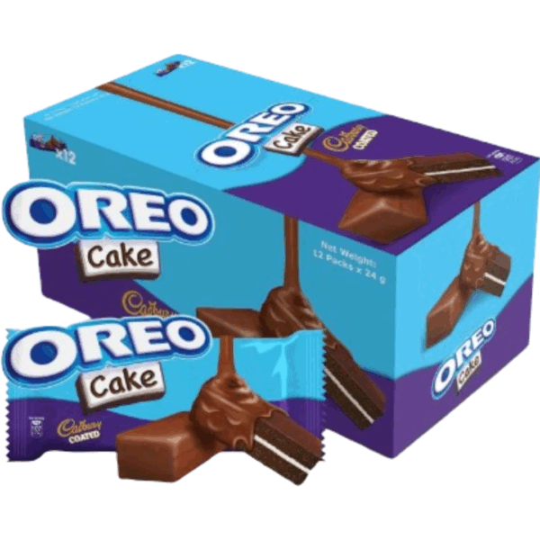 Cadbury Oreo Sponge Cake Twelve Pack 12x24g