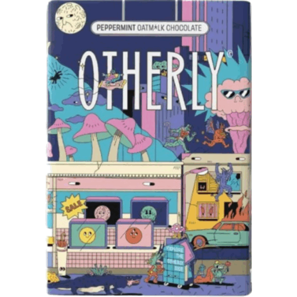 Otherly Peppermint Oat Milk Chocolate Vegan British 10x120g