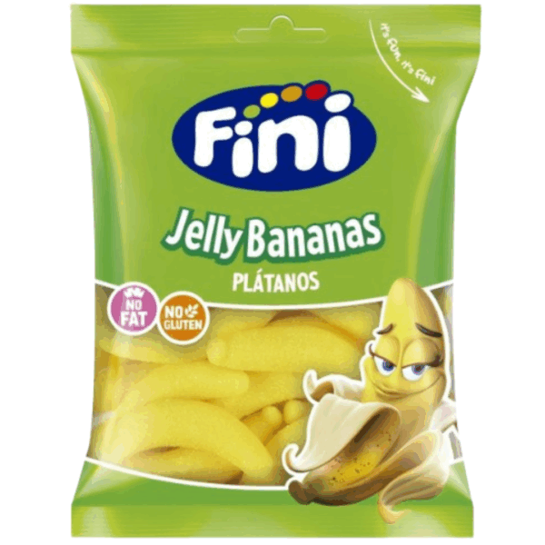 Fini Halal Jelly Bananas Bag Peg Bag 12x75g