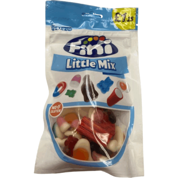 Fini Little Mix Doy Pack Pre Price Peg Bag 12x140g