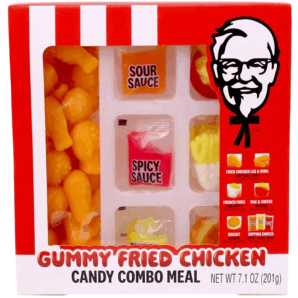 Frankford KFC Gummy Fried Chicken Combo Meal 6x 7.1oz