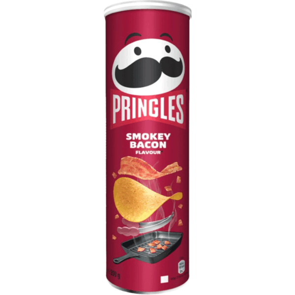 Pringles Smoky Bacon 14x5.5oz