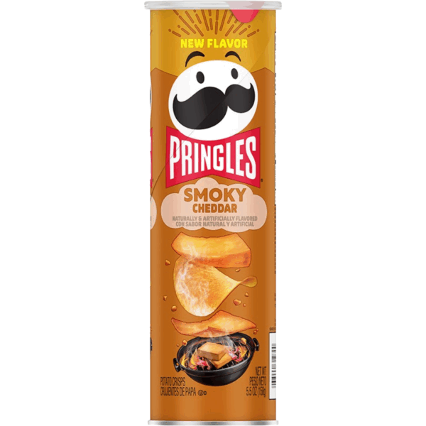 Pringles Smoky Cheddar 14x5.5oz