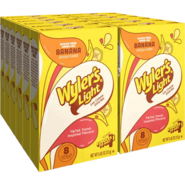 Wyler's Light Banana Eight Pack 12