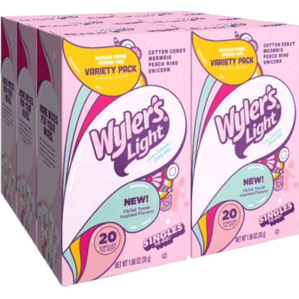 Wyler's Light Variety Fun Flavors Six Pack 20
