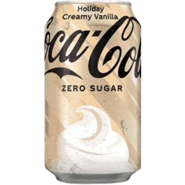 Coca Cola Zero Holiday Creamy Vanilla 12x355ml
