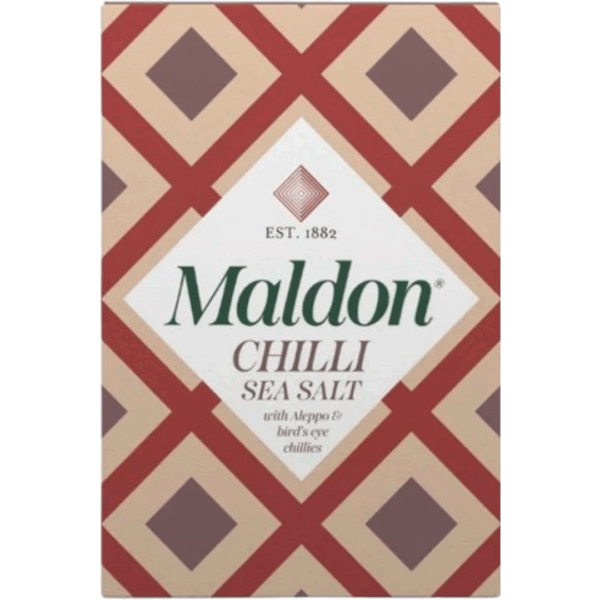 Maldon Sea Salt Chilli British 12x100g