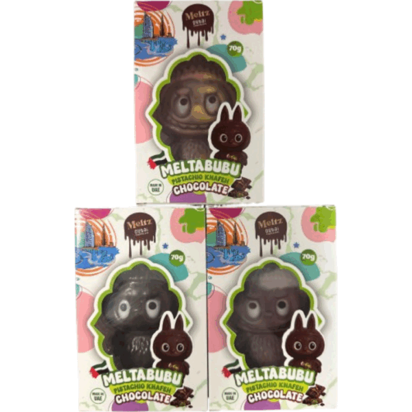 Meltz Dubai Chocolate Meltabubu Assorted Colors 12