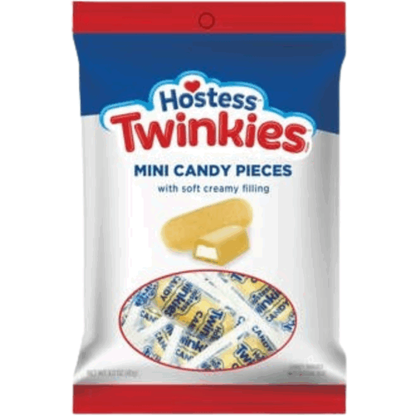 Palmer Hostess Twinkies Mini Bars Peg Bag 24x3.2oz