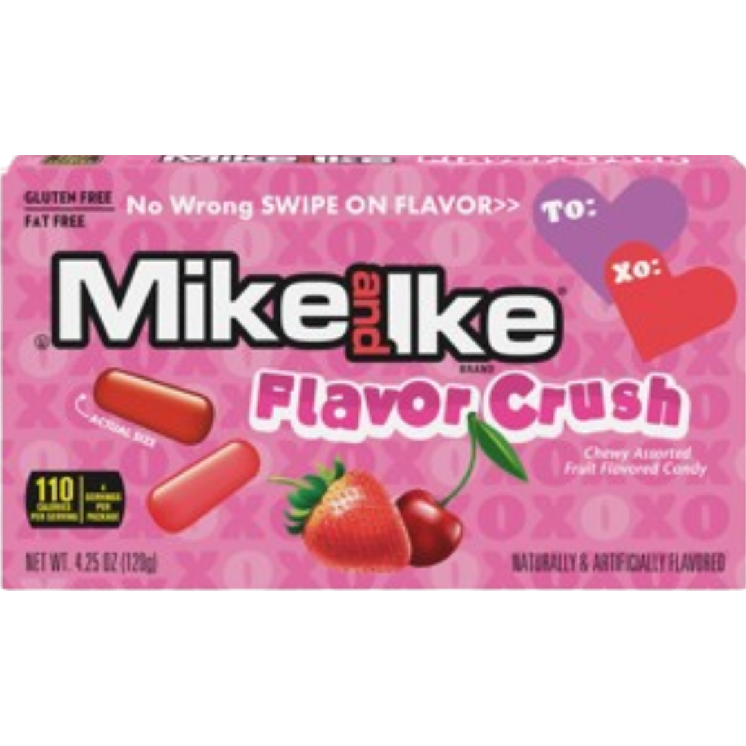 Just Born Mike & Ike Valentine Mix TB 12x4.25oz Just Born Mike & Ike Valentine Mix TB 12x4.25oz