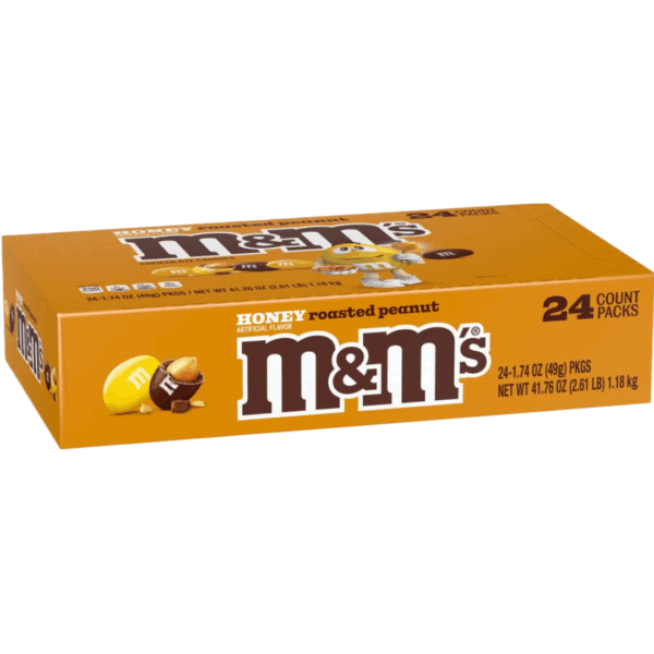 M&M Honey Roasted Peanut 24x1.74oz