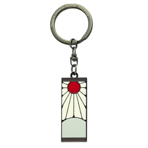 Demon Slayer Metal Keychain Tanjiro Earring 4