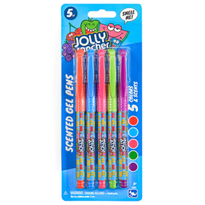 Kangaru Jolly Rancher Scented Gel Pen Five Pack 12