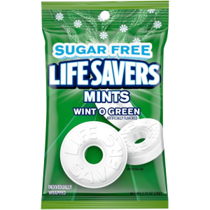 Life Savers Mints Sugar Free Wint O Green 12x2.75oz
