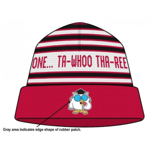 Mr. Owl Tootsie Pop Roll Candy Beanie Hat 3