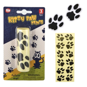 RIN Cat Paw Print Stickers 12