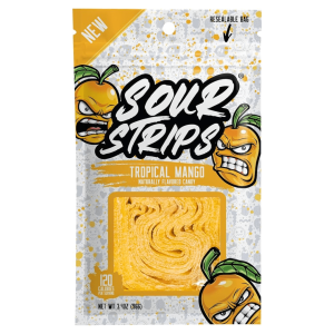 Sour Strips Tropical Mango 12x96g