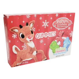 Flix Candy Rudolph Gummy TB Christmas 12x3oz