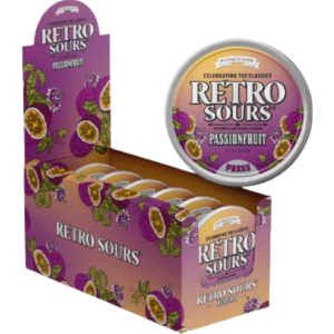 Iconic Retro Sour Passionfruit 8x60g