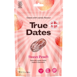 True Dates Sweet Peach Peg Bag 12x100g