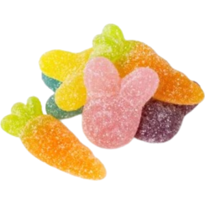 Vidal Bulk Sour Rabbits & Carrots Mix 1.2Kg