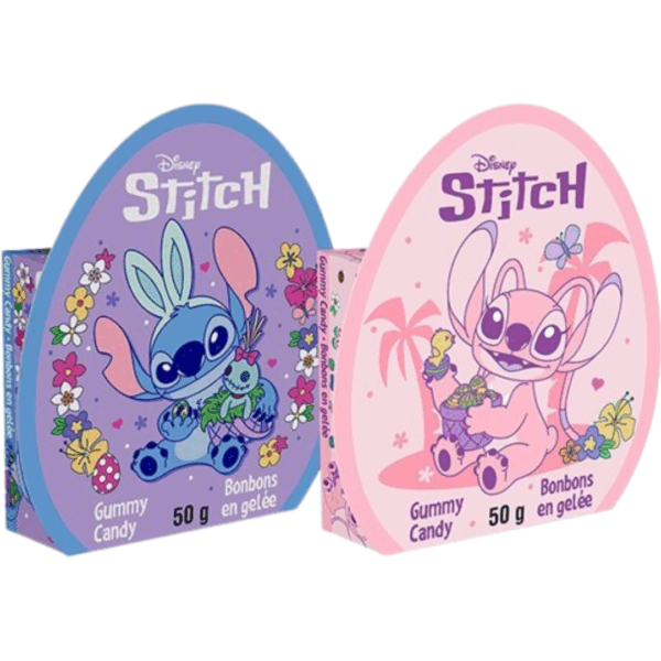 Stitch Gummy Heart Valentine 24x50g