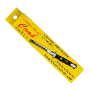 RIN Stainless Steel Switch-Blade Comb 12