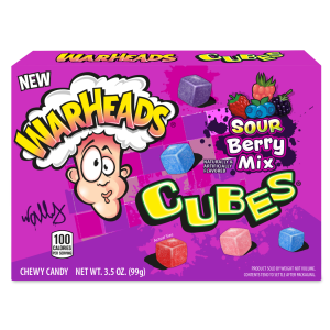 Warheads Cubes Sour Berry Mix TB 12x3.5oz