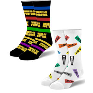 Wheel Of Fortune Men Socks Two Pack 6