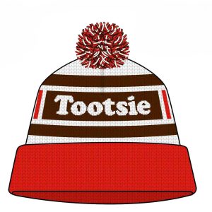Tootsie Roll Candy Pom Pom Beanie Hat 3