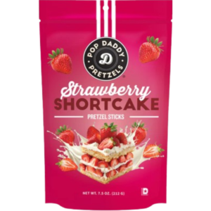 Pop Daddy Strawberry Shortcake Pretzels 12x7.5oz