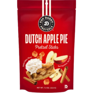 Pop Daddy Dutch Apple Pie Seasonal Pretzels 12x7.5oz