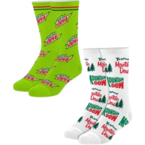 Mountain Dew Men Socks Two Pack 6