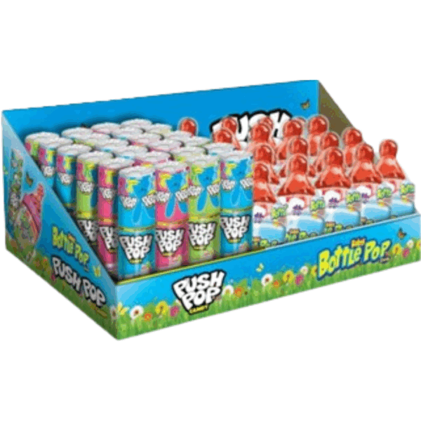 Topps Push Pop Sport/baby Bottle Pop Combo Easter 44