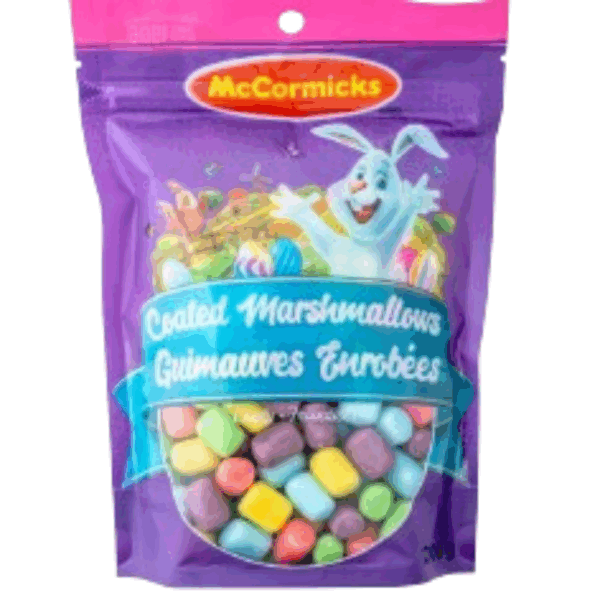 McCromicks Candy Coated Marshmallow In Zip Bag 12x200g