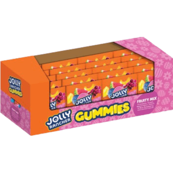 Hershey Jolly Rancher Gummies Spring Shapes Stand Up Bag 16x193g