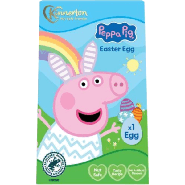 Kinnerton Peppa Pig Easter Egg 9x50g