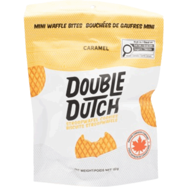 Double Dutch Stroopwafel Cookies Carmel Mini Bites 12x8.5oz
