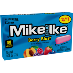 Just Born Mike and Ike Changemaker Berry Blast 24x7.8oz