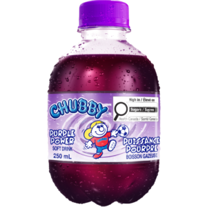Chubby Purple Power Grape 24x250ml
