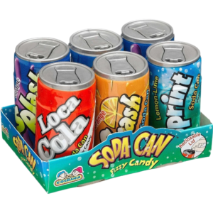 Exclusive Brands Kidsmania Soda Blasters Fizzy Candy 12