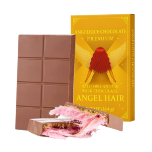 Angelique Premium Angel Hair Cotton Candy and Milk Chocolate Pomegranate 144g